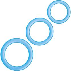 Nasstoys Enhancer Rings Set of 3, Blue Glow