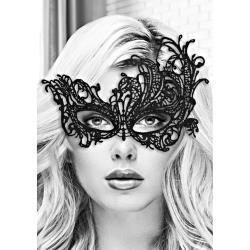 Ouch! Black & White Royal Lace Eye Mask, Black