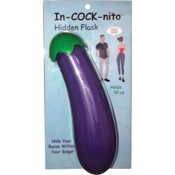 InCOCKNito Hidden Flask, 10 Ounce, Purple