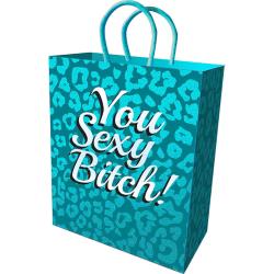 You Sexy Bitch Gift Bag, Teal