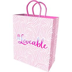 Loveable Gift Bag, Pink