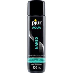 Pjur Aqua Naked Water-Based Personal Lubricant, 3.4 fl.oz (100 mL)