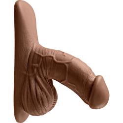 Gender X Silicone Penis Packer, 4 Inch, Mocha