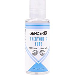 Gender X Everyone`s Lube Water-Based Lubricant, 2 fl.oz (60 mL)