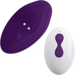 Playboy Our Little Secret Remote Controlled Underwear Vibrator, 3.5 Inch, Acai