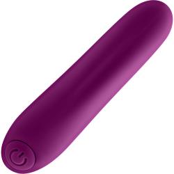 Playboy Bullet Rechargeable Silicone Vibrator, 3.5 Inch, Wild Aster
