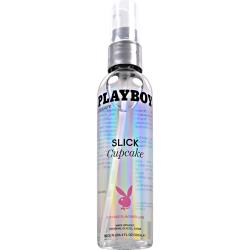 Playboy Pleasure Slick Flavored Lubricant, 4 fl.oz (120 mL), Cupcake