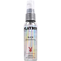 Playboy Pleasure Slick Flavored Lubricant, 2 fl.oz (60 mL), Strawberry