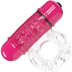 Screaming O 4T OWow Vibrating Cockring, Strawberry