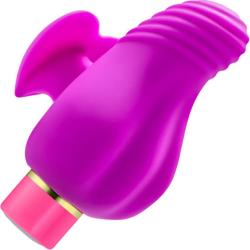 Aria Erotic AF Rechargeable Silicone Mini Vibrator, 3.25 Inch, Plum