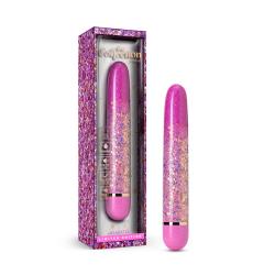 The Collection Celestial Slimline Vibrator, 7 Inch, Pink