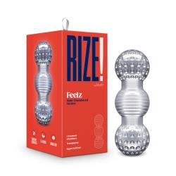 Rize! Feelz Multi-Chambered Stroker, Clear