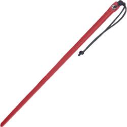 Spartacus Leather Wrapped Cane, 24 Inch, Red