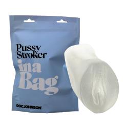 Doc Johnson Pussy Stroker In A Bag, Frost