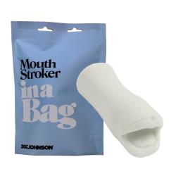 Doc Johnson Mouth Stroker In A Bag, Frost