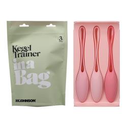 Doc Johnson Kegel Trainer Set In A Bag 3-Piece, Pink