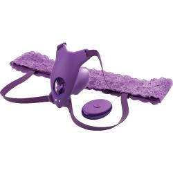 Fantasy For Her Ultimate G-Spot Butterfly Remote-Controlled Strap-On, Purple