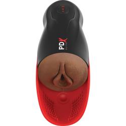 PDX Elite Fuck-O-Matic 2 Vibrating Suction Stroker with Silicone Pulsation Cradle