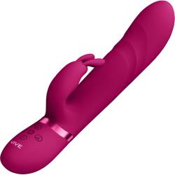Vive NARI Rotating Wiggle G-Spot Rabbit Vibrator, 9.49 inch, Pink