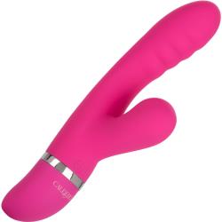 Foreplay Frenzy Pucker Silicone Rabbit Vibrator, 8.5 Inch, Pink