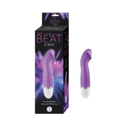 The Beat Silicone G-Spot Massager, 6.75 Inch, Purple