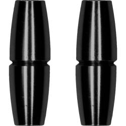 Ouch! Magnetic Nipple Clamps, Sensual Cylinder, Black