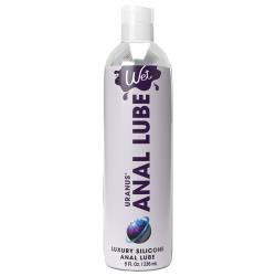 Wet Uranus Silicone Based Anal Lubricant, 8 fl.oz (236 mL), Unscented