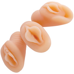 Always Horny Masturbators Pocket Size Stroker Set, Vanilla