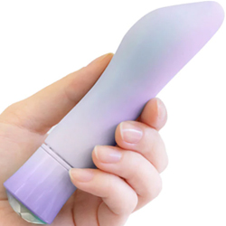 Oh My Gem Revival Warming G Spot Stimulation Vibrator, 5.5 Inch, Opal