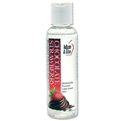 Adam & Eve Flavored Personal Lubricant, 4 fl.oz (118 mL), Chocolate Strawberry