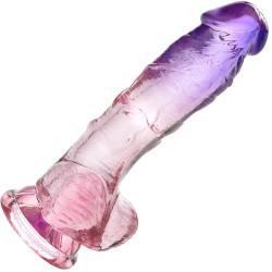 Adam & Eve Sunset Dreams Realistic Dildo, 7.5 Inch, Pink