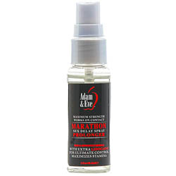 Adam and Eve Marathon Sex Delay Spray Prolonger for Men, 1 fl.oz (30 mL)