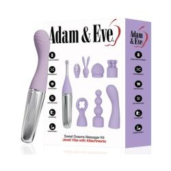 Adam & Eve Sweet Dreams Massager Kit, Lavender