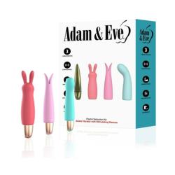 Adam & Eve Playful Seduction Kit with Interchangeable Tips