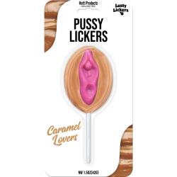 Hott Products Naughty Pops Lollipop, Pussy Lickers, Caramel