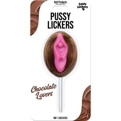 Hott Products Naughty Pops Lollipop, Pussy Lickers, Chocolate