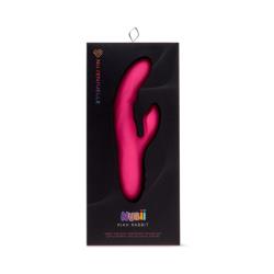 Nu Sensuelle Nubii Kiah Rabbit Vibrator, 8.25 Inch, Pink