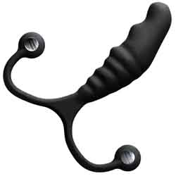 Aneros PSY Adjustable Silicone Prostate Stimulator, 4 Inch, Black