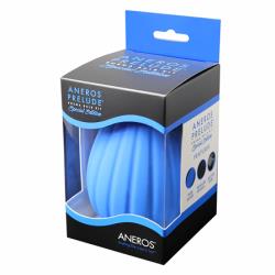 Aneros Prelude Enema Bulb Kit with 4 Inch Nozzle, Blue