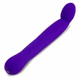 Nu Sensuelle Ace Pro Prostate & G-Spot Massager, 8.5 Inch, Purple