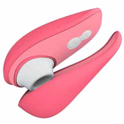 Womanizer Liberty 2 Air Clitoral Stimulator, 4.25 Inch, Vibrant Rose