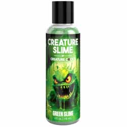 Creature Slime Water Based Lubricant, 4 fl.oz (118 mL), Green