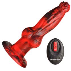 Creature Cocks Hell Wolf Thrusting & Vibrating Silicone Dildo