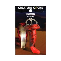 Creature Cocks King Cobra Silicone Keychain