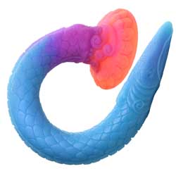 Creature Cocks Makara Snake Silicone Dildo, 18 Inch, Glow-in-the-Dark