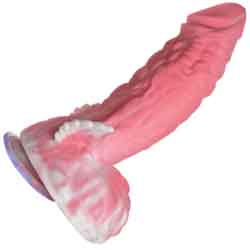 Creature Cocks Pegasus Pecker Winged Silicone Dildo, 8.5 Inch, Pink