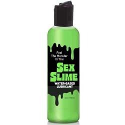 Sex Slime Water Based Personal Lubricant, 4 fl.oz (118 mL), Green