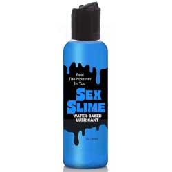 Sex Slime Water Based Personal Lubricant, 2 fl.oz (59 mL), Blue