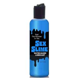 Sex Slime Water Based Personal Lubricant, 4 fl.oz (118 mL), Blue