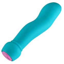 FemmeFunn Sormi Rechargeable Bullet Vibrator, 5 Inch, Turquoise